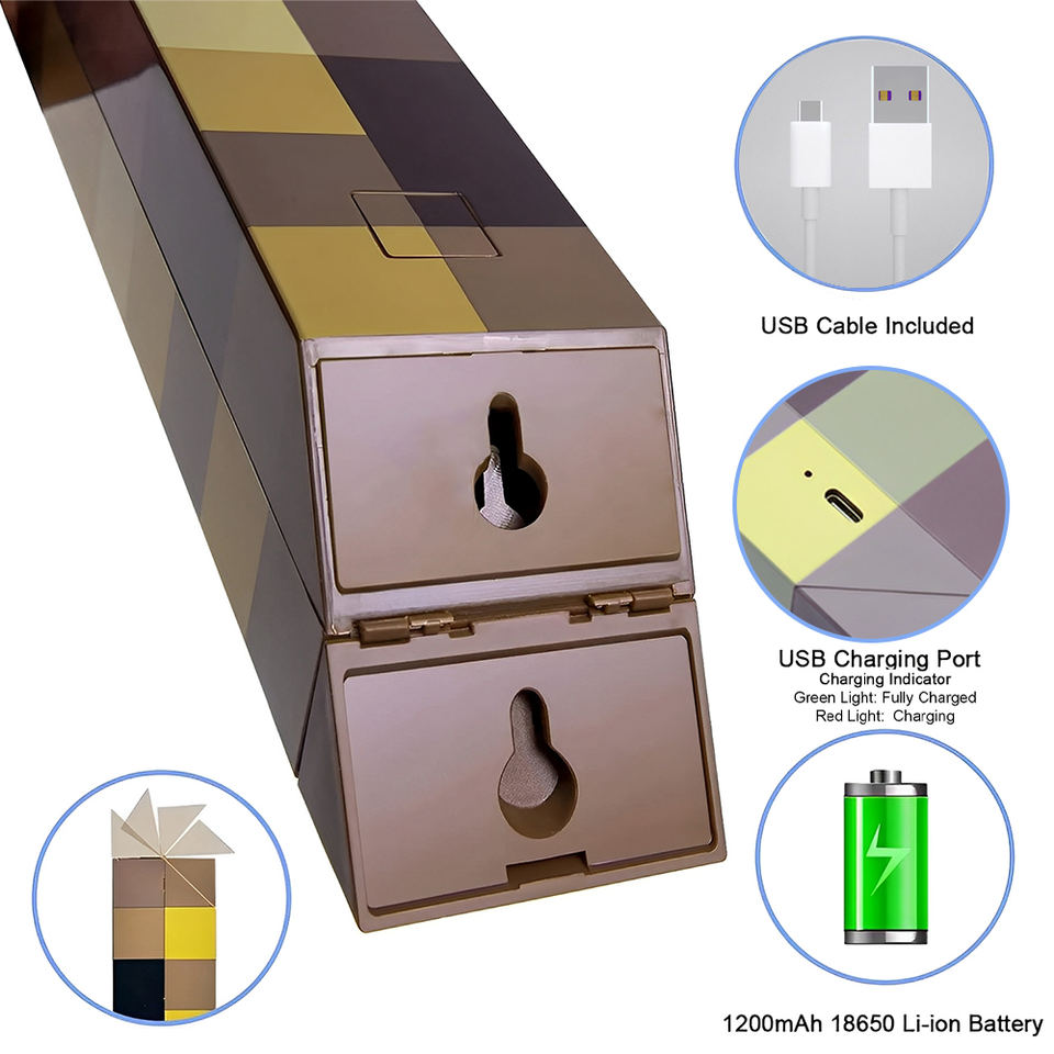 Minecraft Torch Lamp