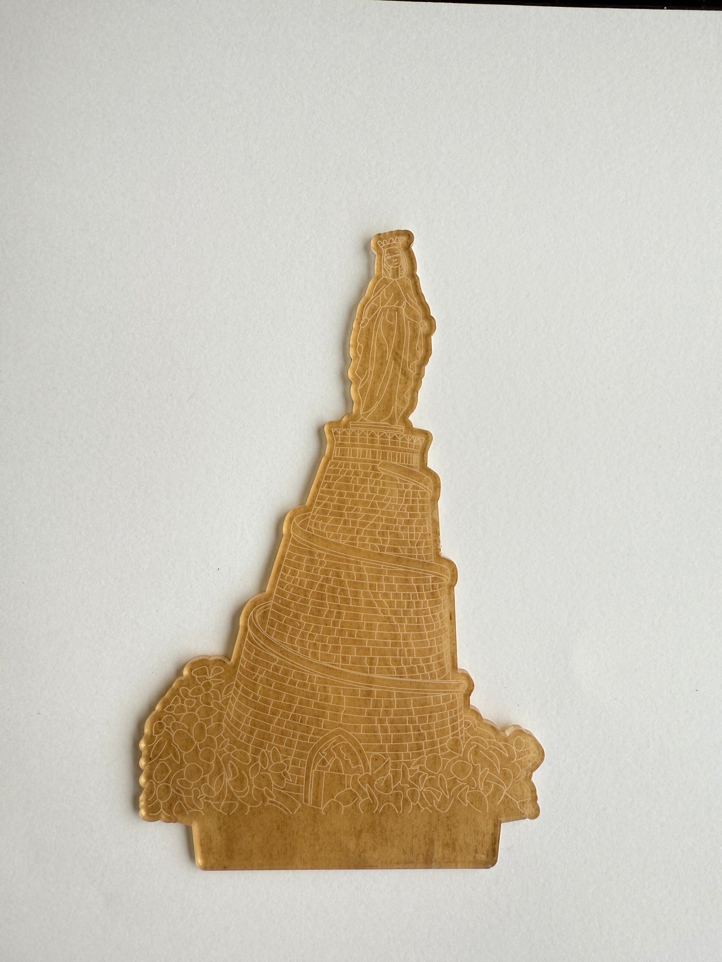 Our Lady of Lebanon – Harissa Acrylic Plate