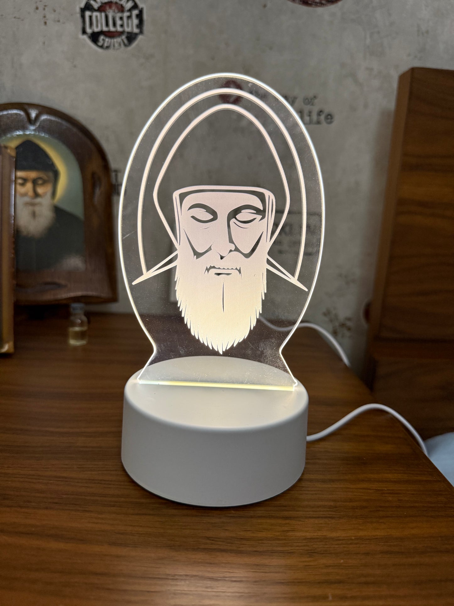 Saint Charbel Night Light
