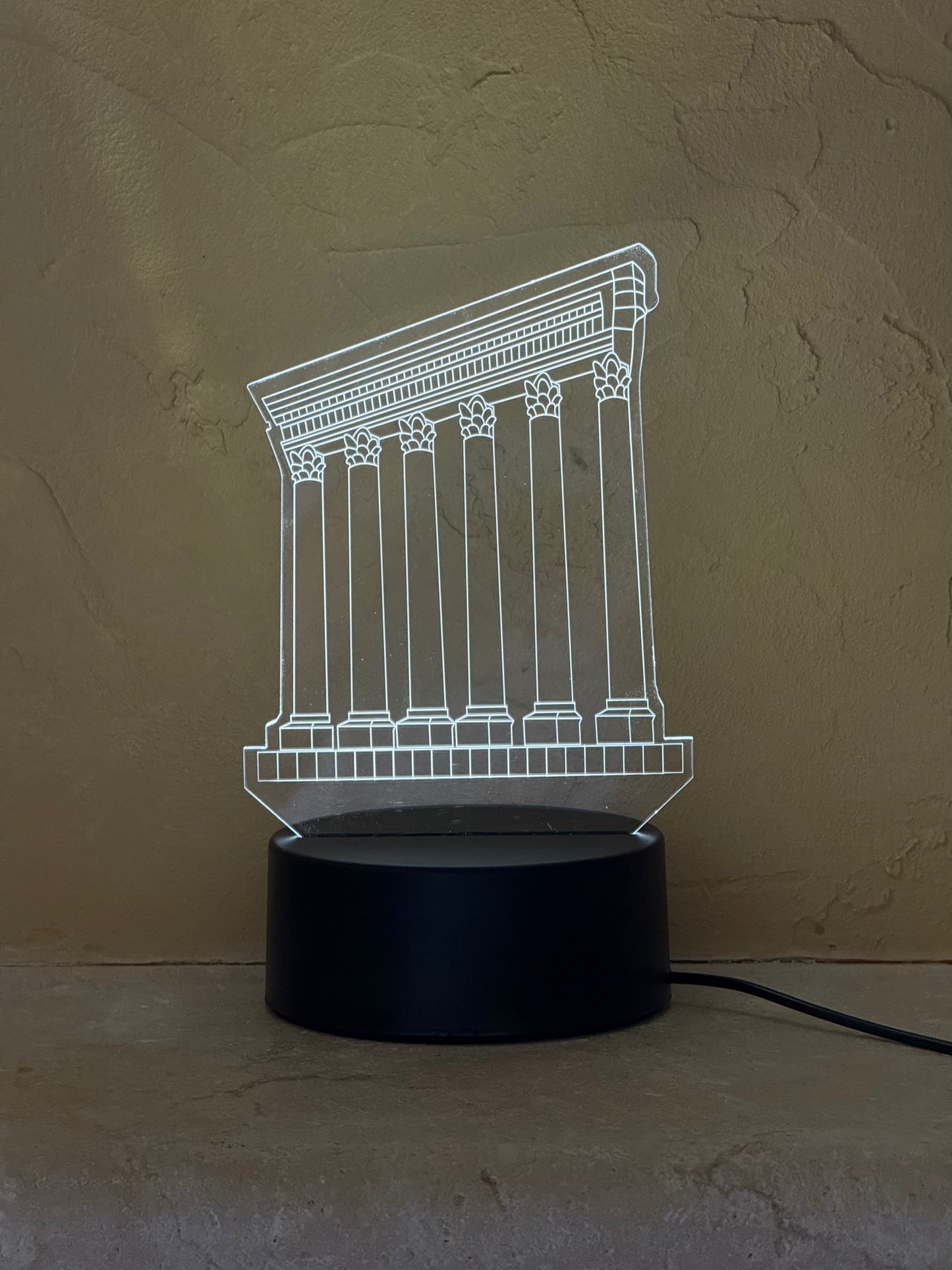 Baalbeck Roman Ruins Night Light