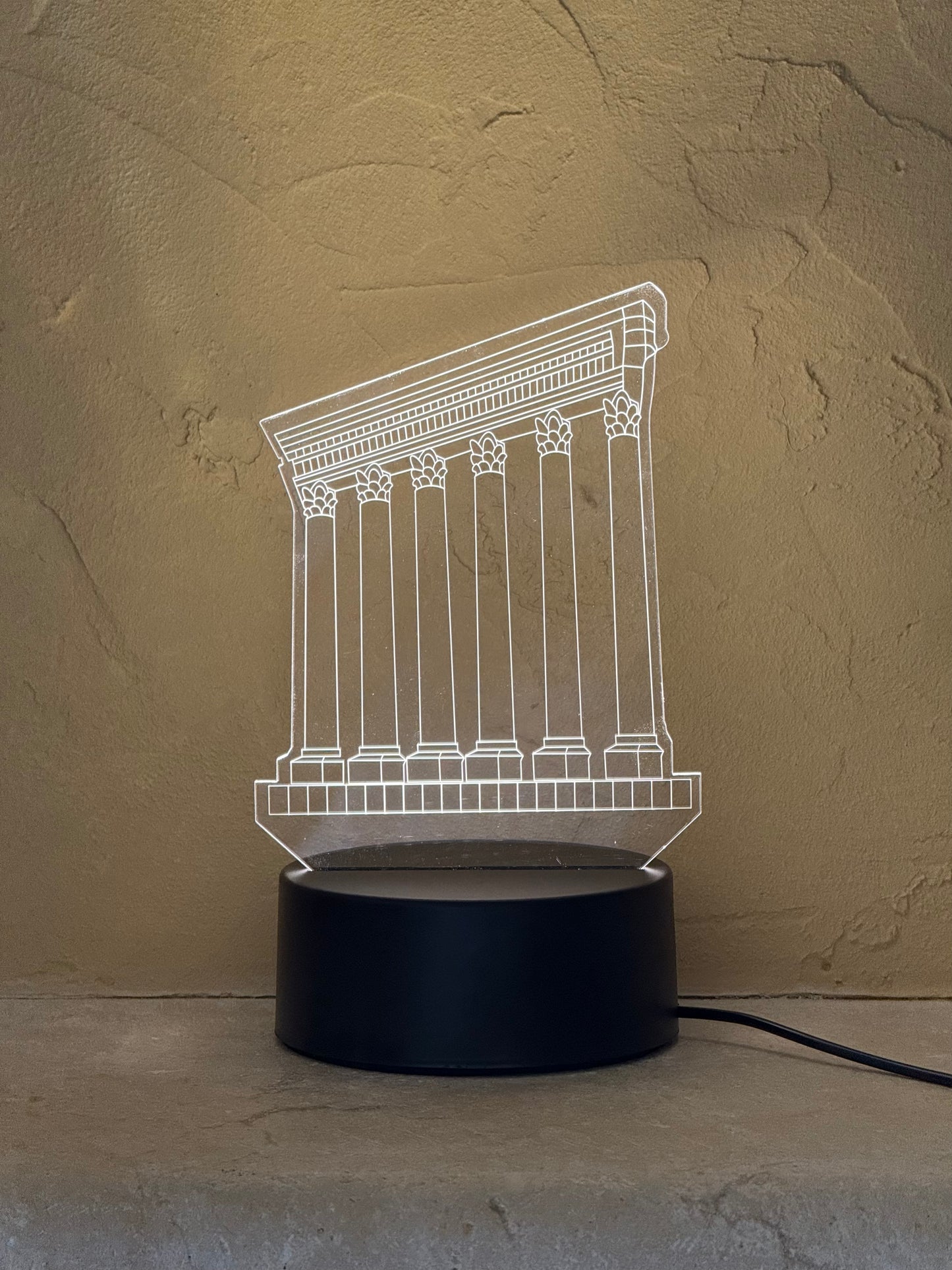 Baalbeck Roman Ruins Night Light