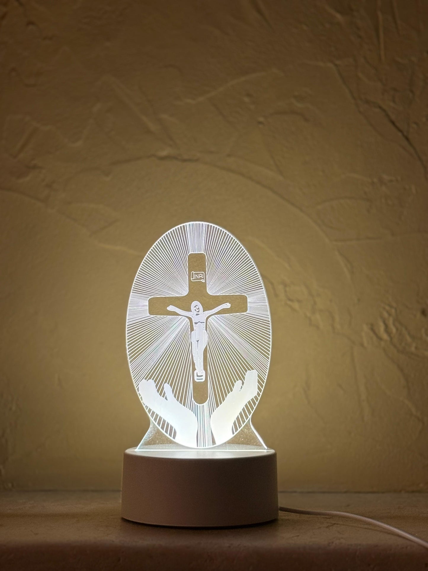 Jesus Crucifix Night Light