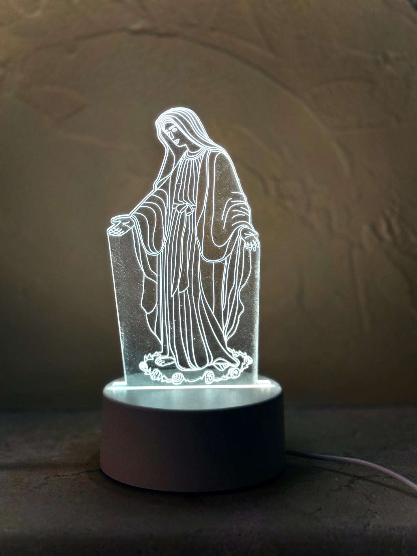 Virgin Mary Night Light