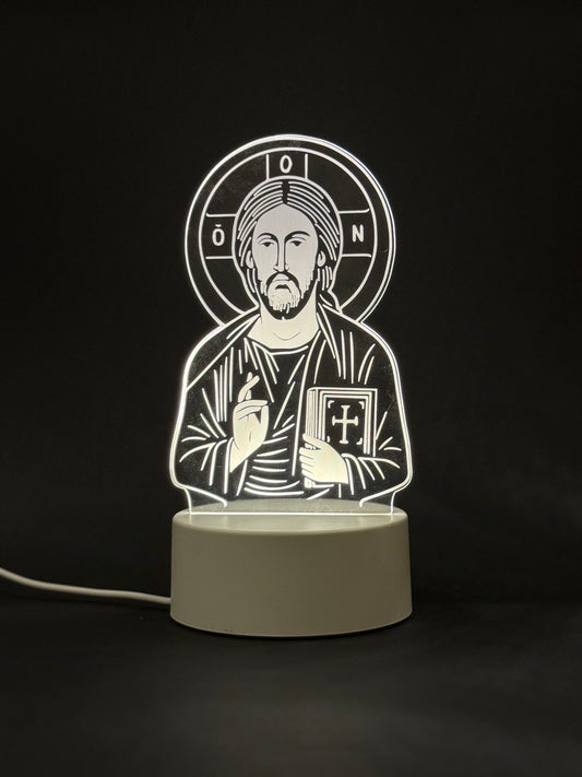 Byzantine Christ - Ruler Of All Night Light