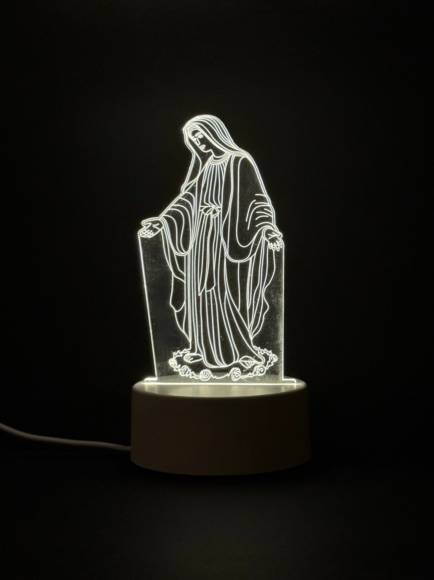 Virgin Mary Night Light