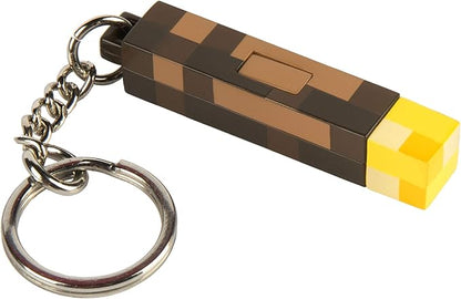 Minecraft Torch Keychain