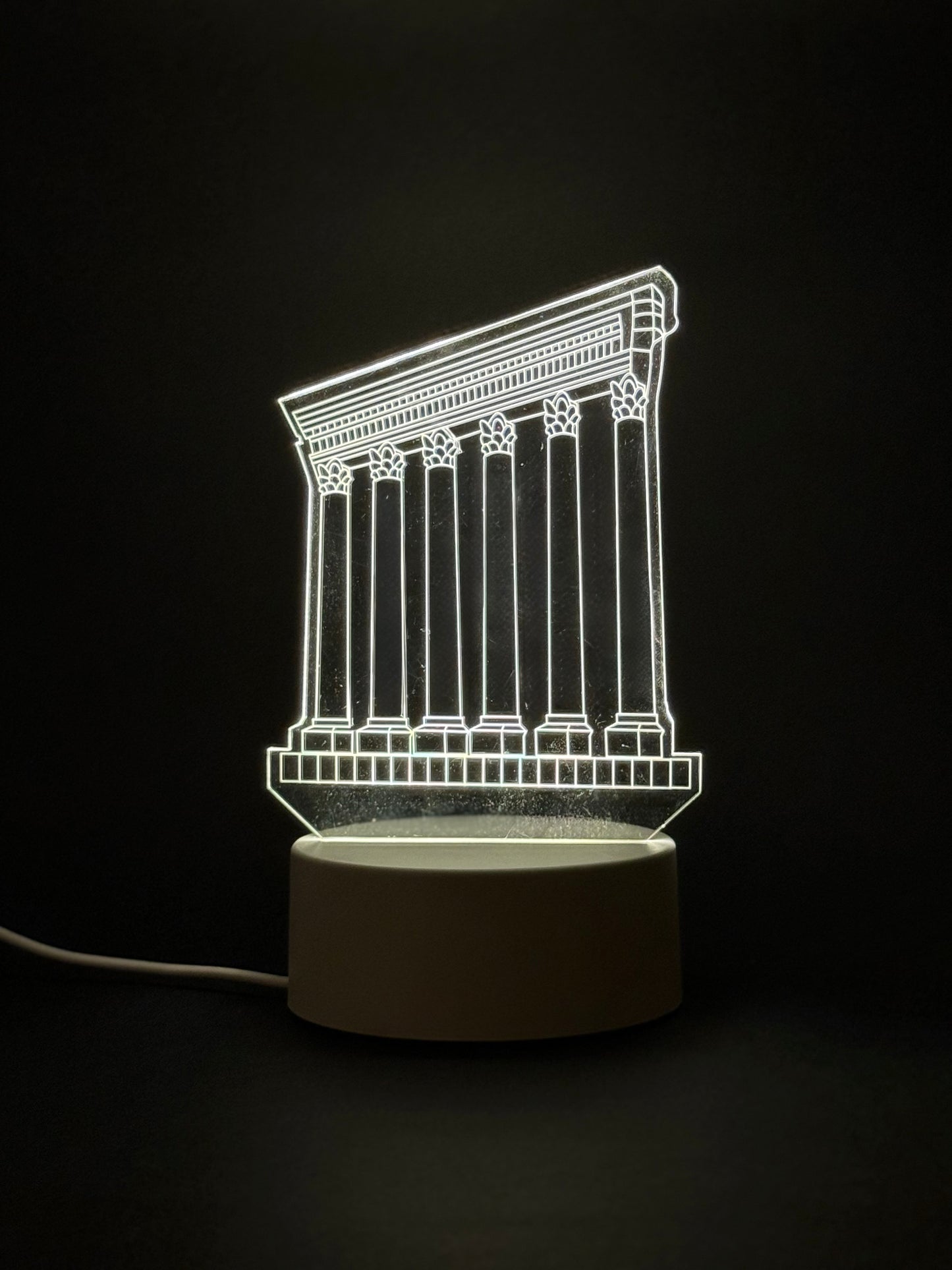Baalbeck Roman Ruins Night Light