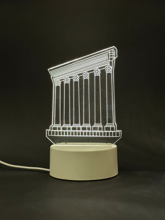 Baalbeck Roman Ruins Night Light