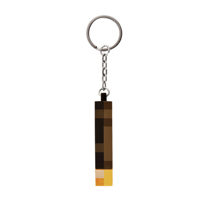 Minecraft Torch Keychain
