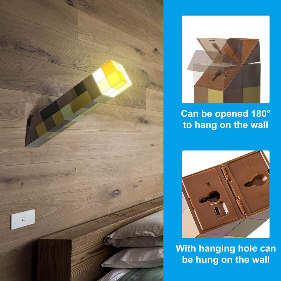 Minecraft Torch Lamp