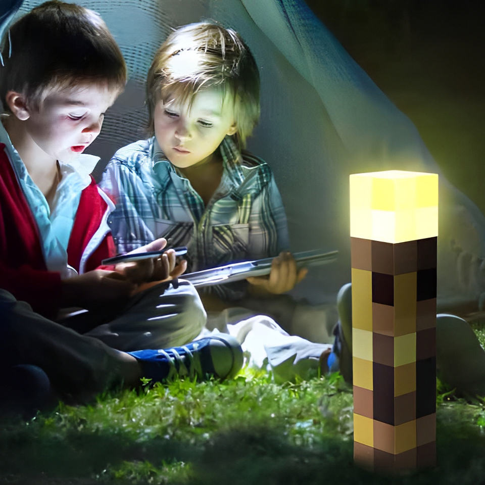 Minecraft Torch Lamp