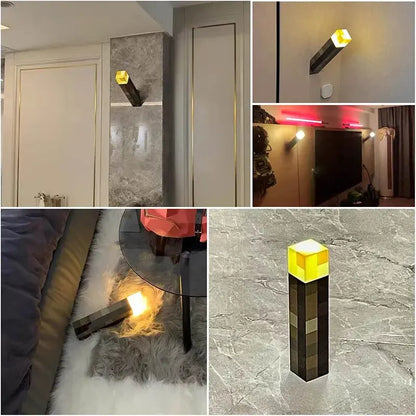 Minecraft Torch Lamp