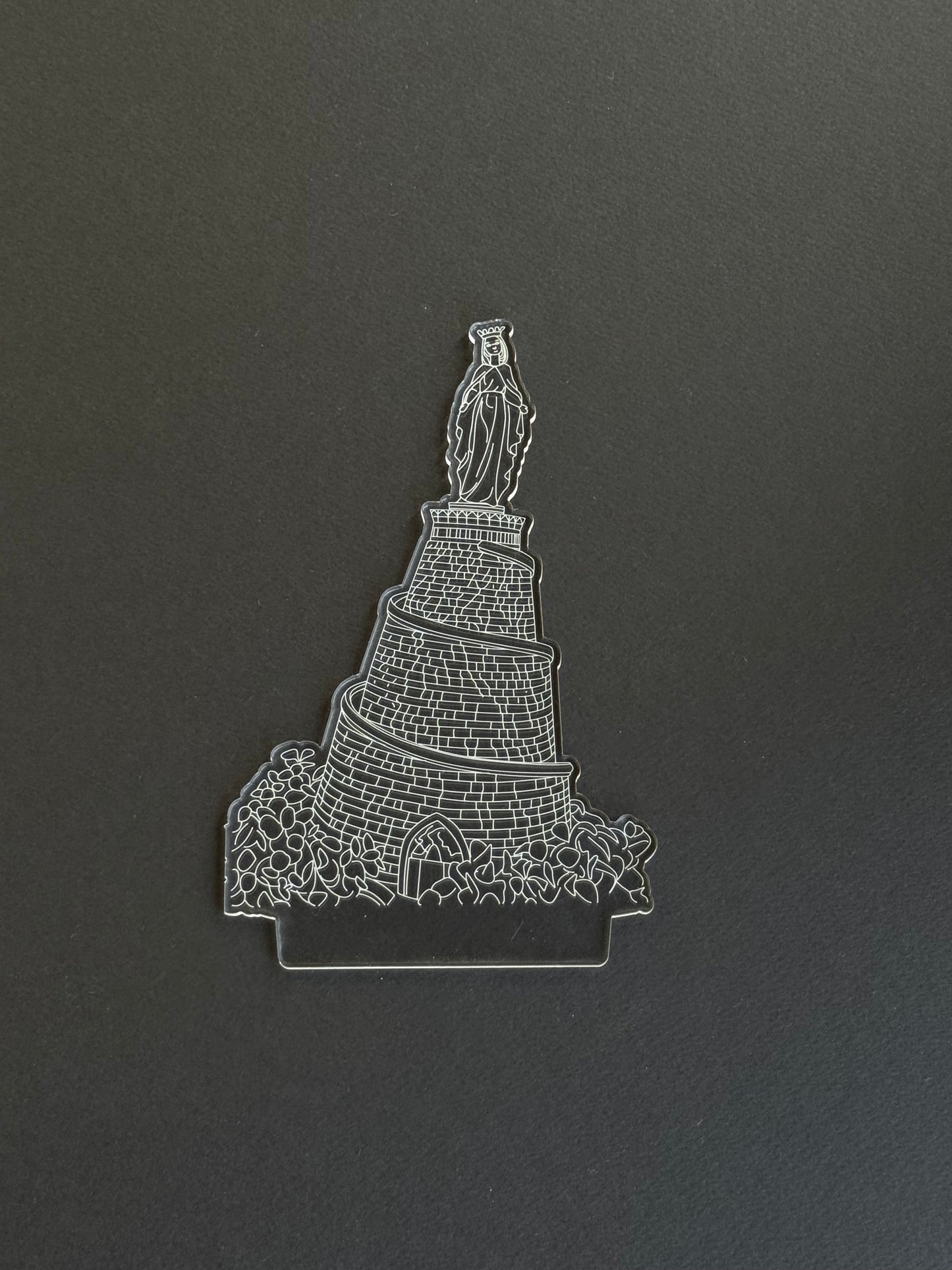 Our Lady of Lebanon – Harissa Acrylic Plate