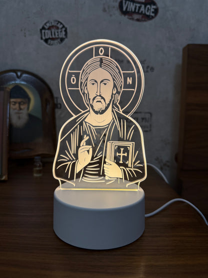 Byzantine Christ - Ruler Of All Night Light