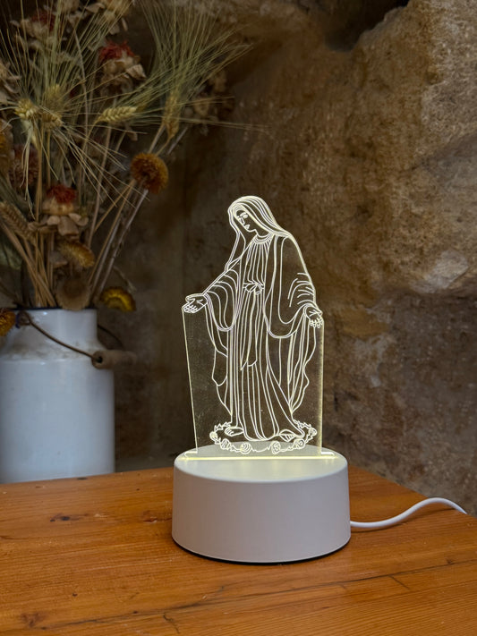 Virgin Mary Night Light