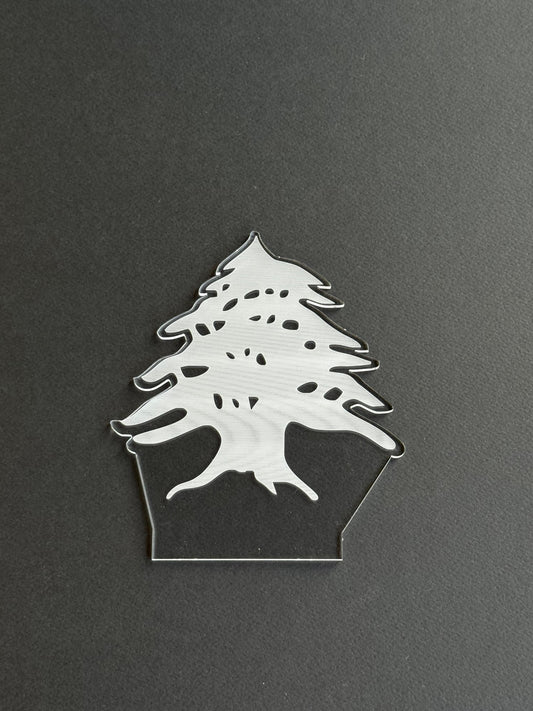 Cedar Tree Acrylic Plate