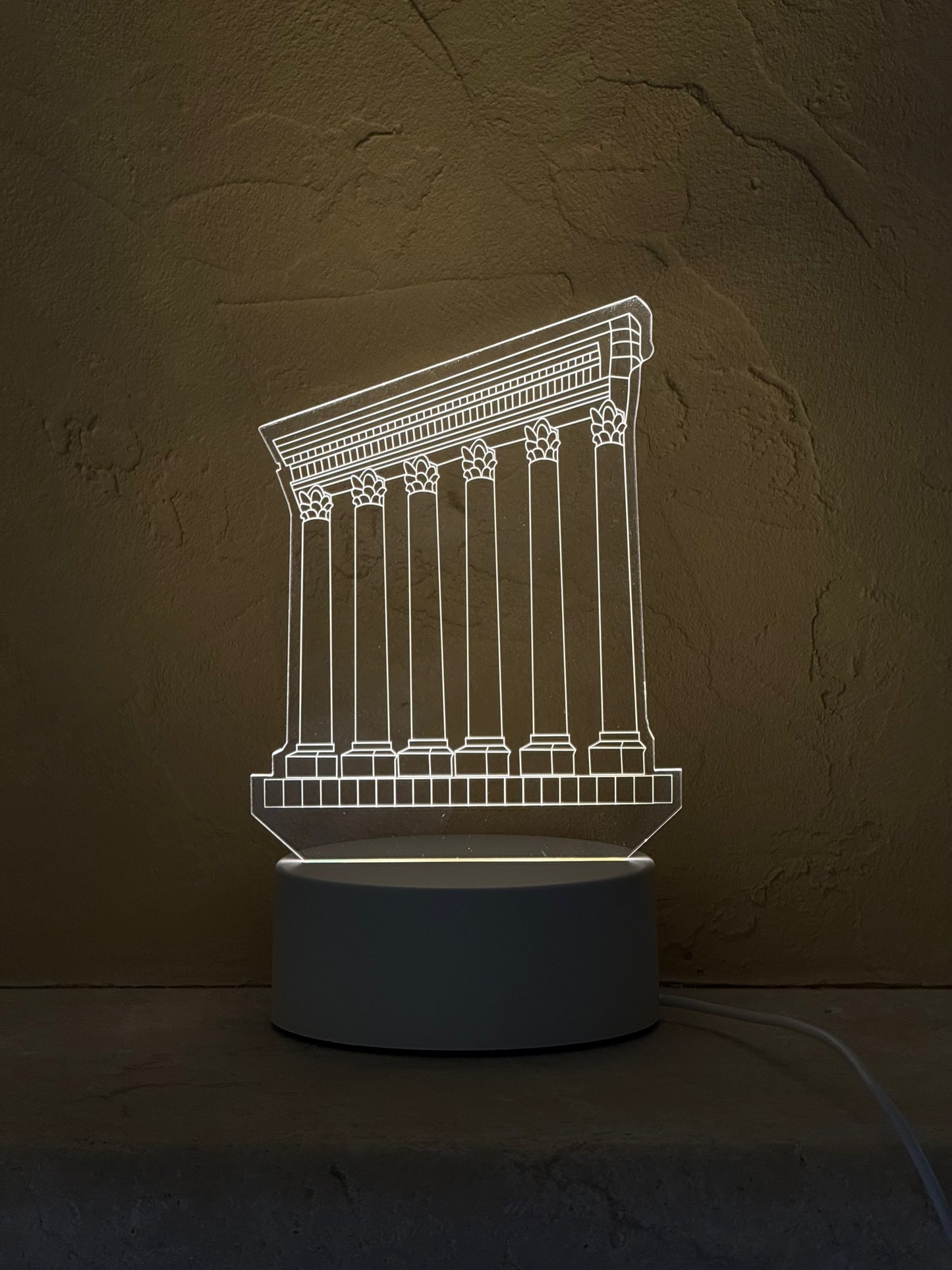 Baalbeck Roman Ruins Night Light