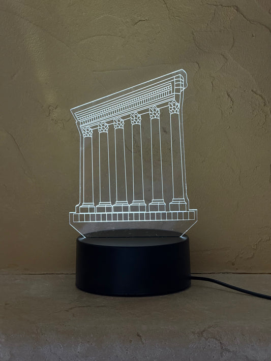 Baalbeck Roman Ruins Night Light