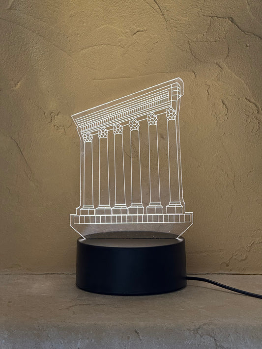Baalbeck Roman Ruins Night Light