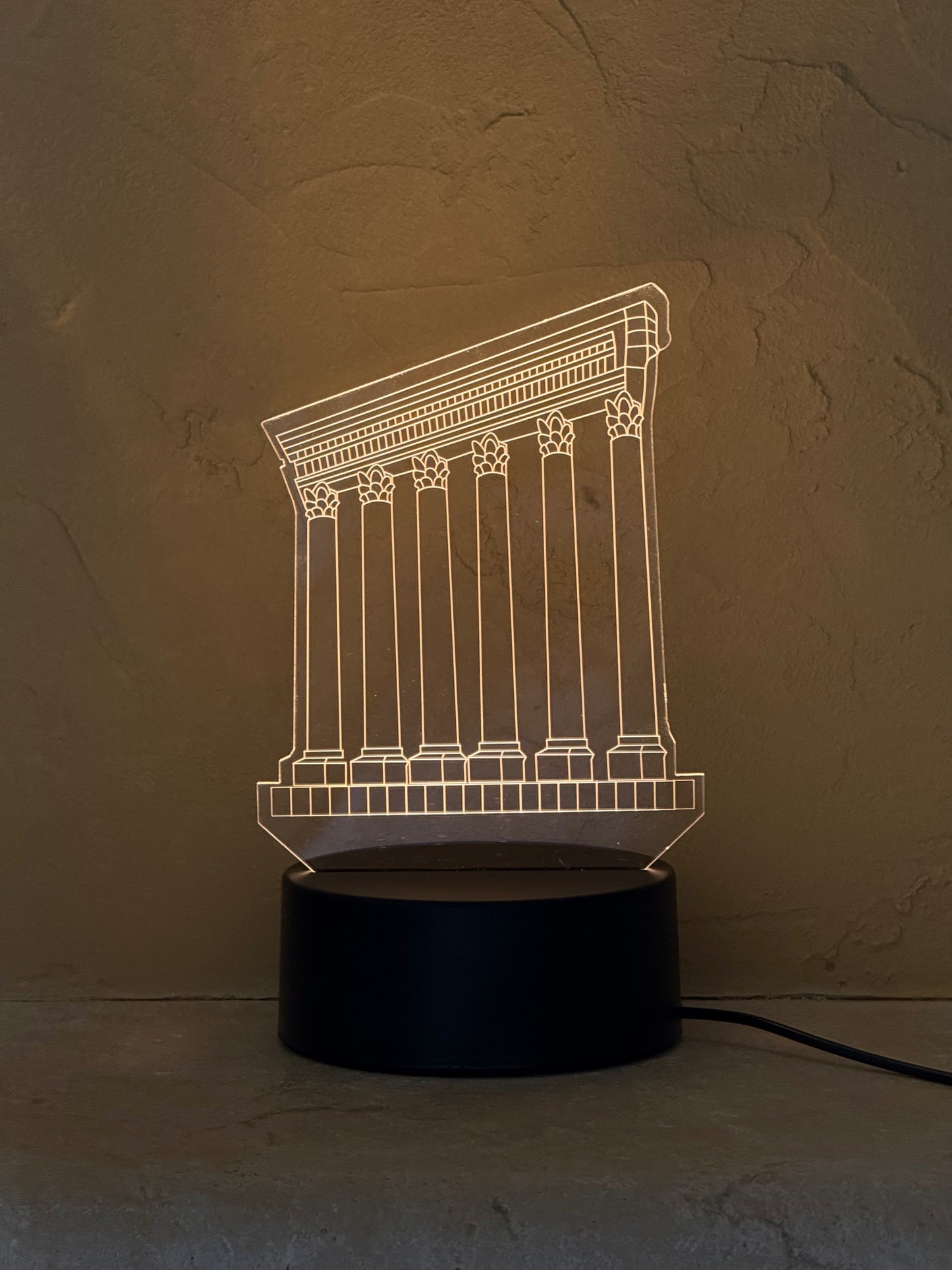 Baalbeck Roman Ruins Night Light