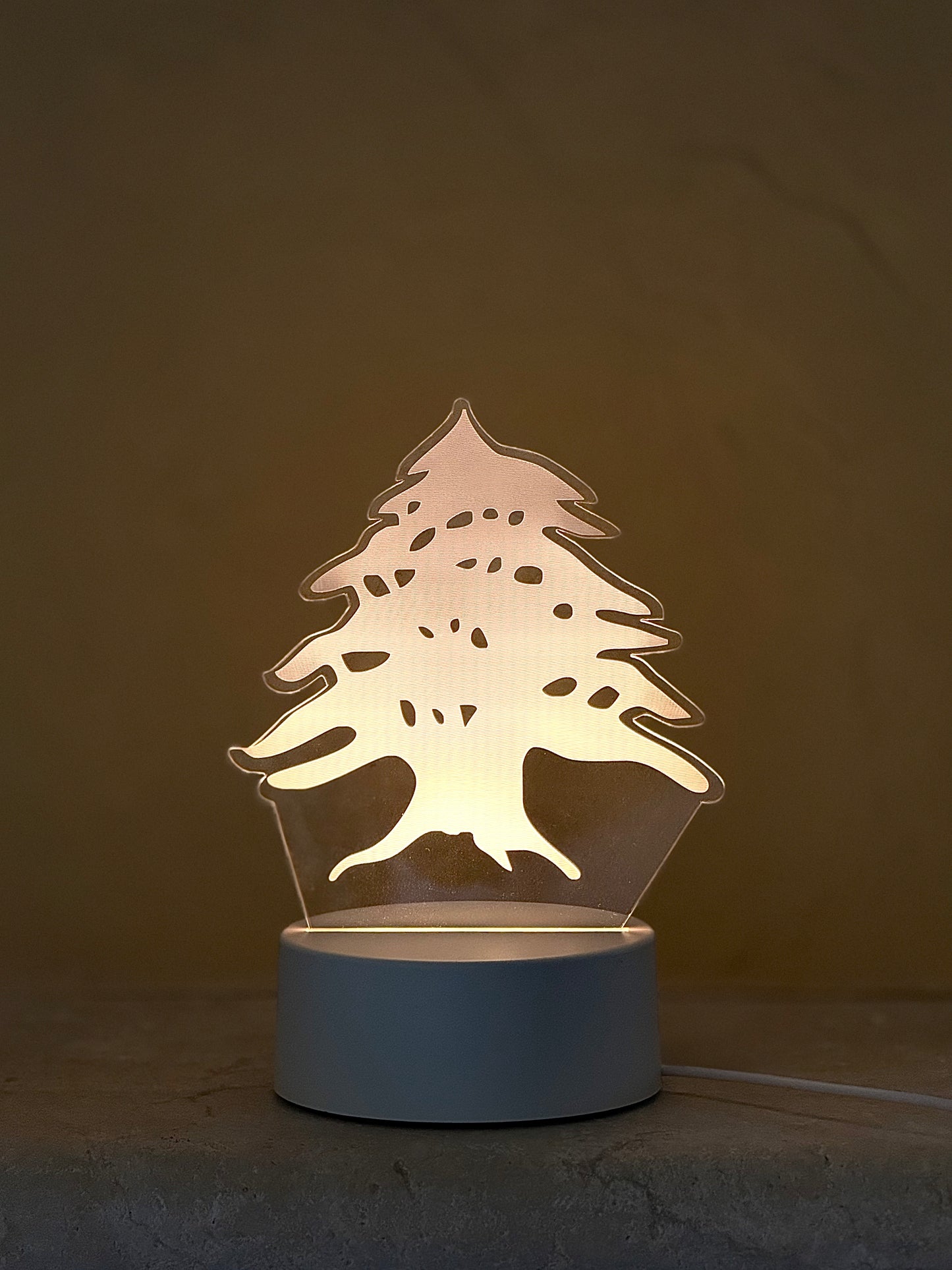 Lebanese Cedar Tree Night Light
