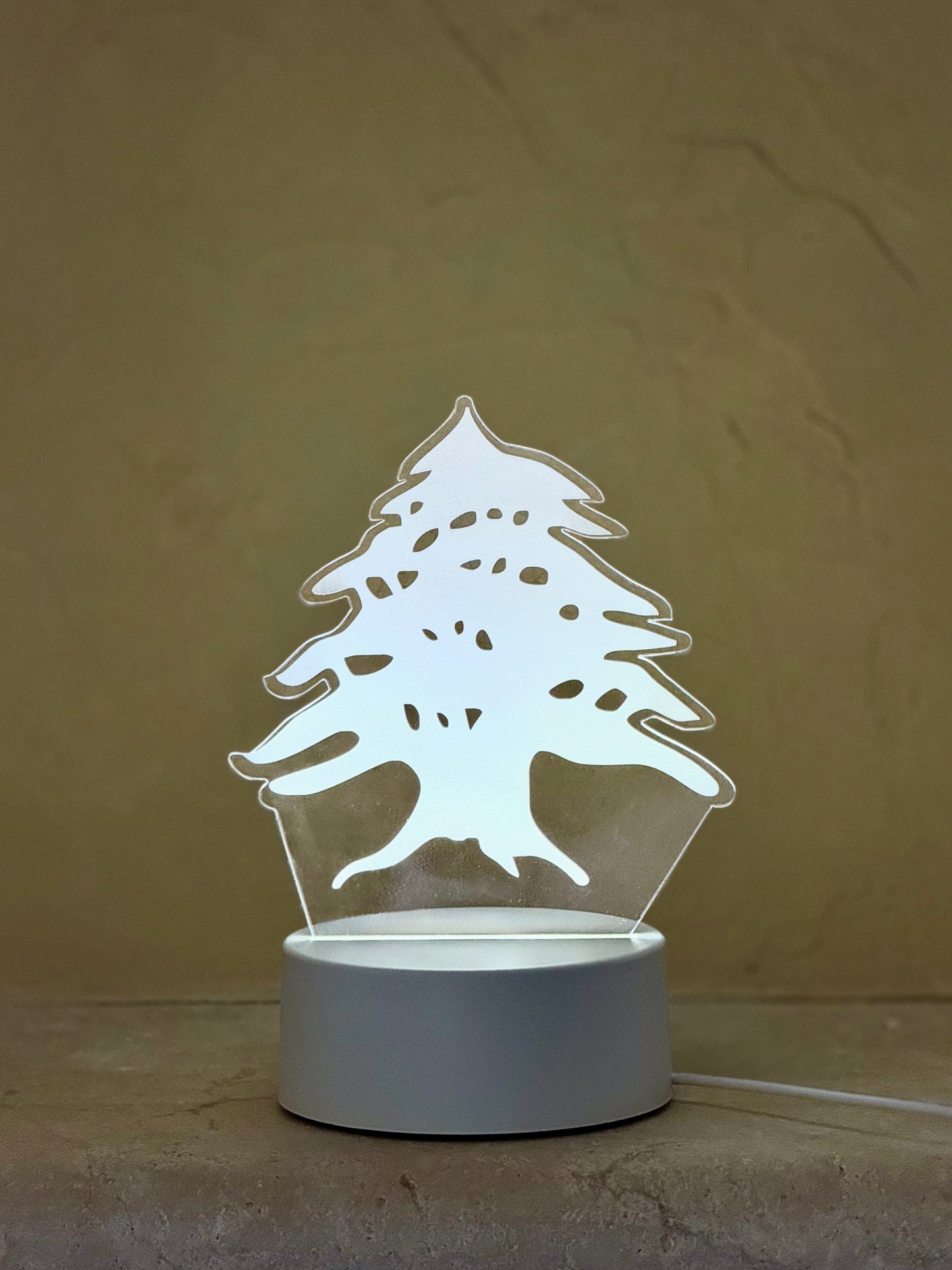 Lebanese Cedar Tree Night Light