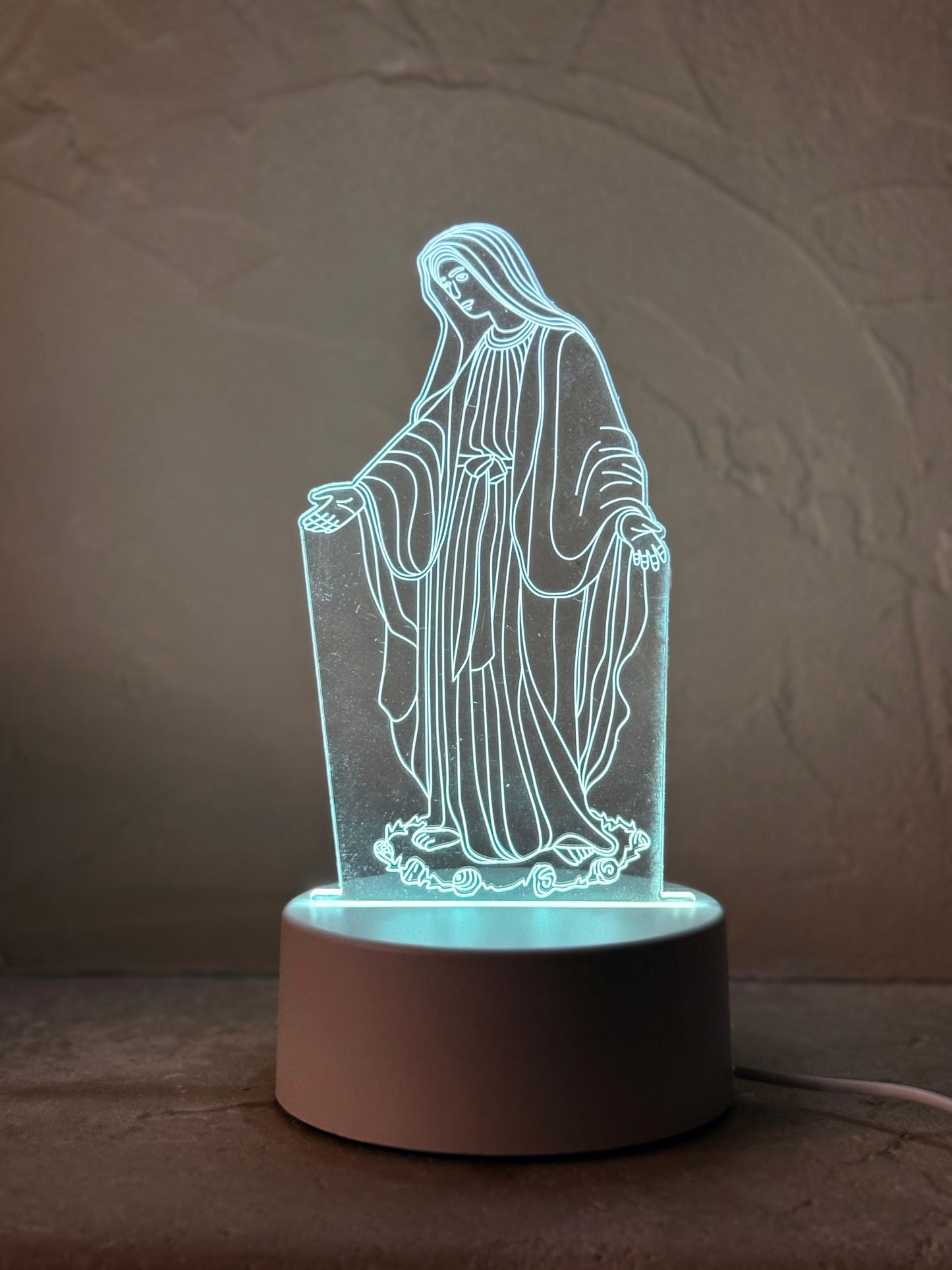 Virgin Mary Night Light