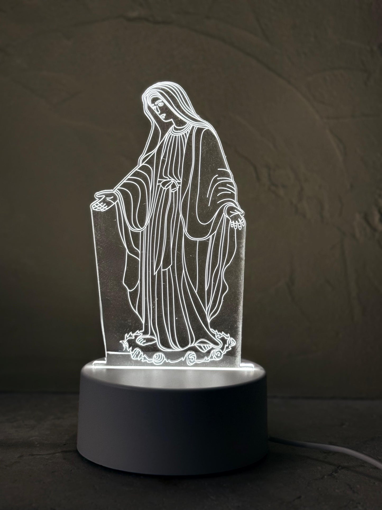 Virgin Mary Night Light